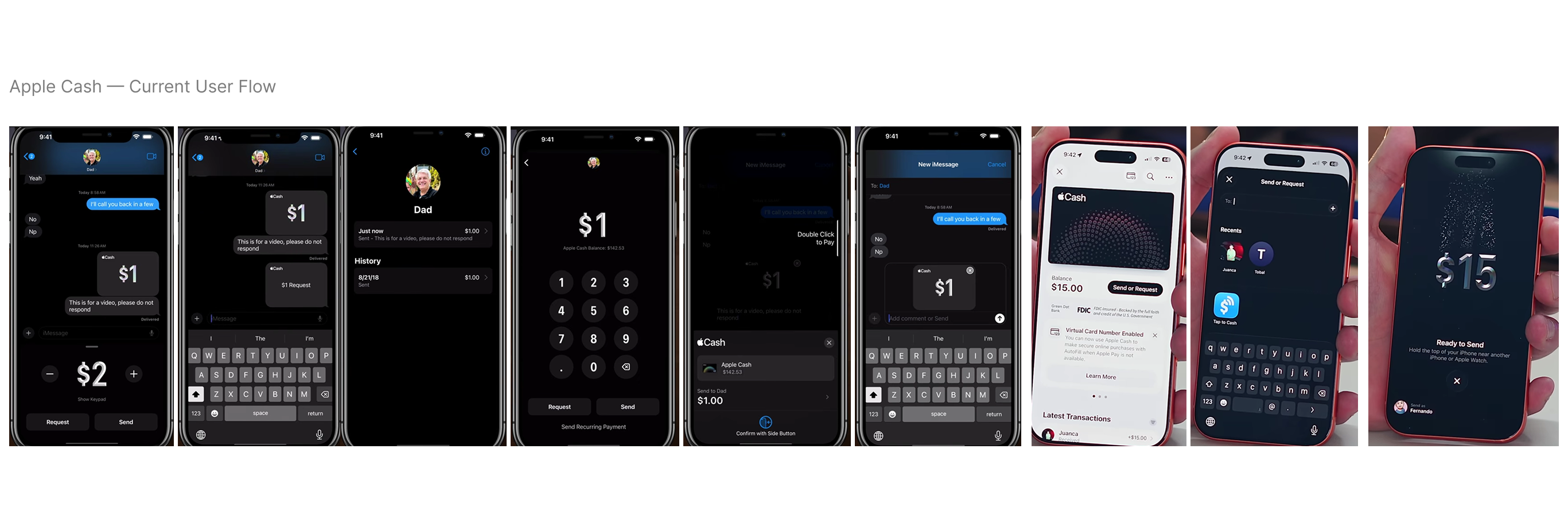 Apple Cash screenshots